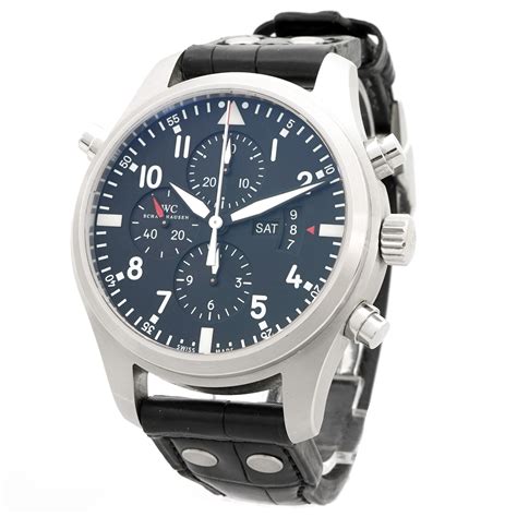 iwc quartz chrono|iwc double chronograph.